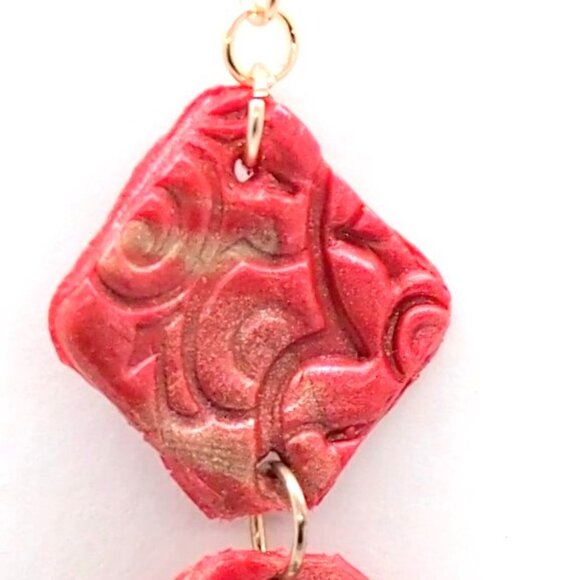 Abstract Earrings - Picture 4 of 6